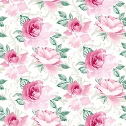 Mank Tischdecke Airlaid Rosalie in Bordeaux, 80 x 80 cm, 20 Stück - Mitteldecke Rosen Blumen Blüten