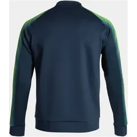 Joma Elite Xi Reißverschlusspullover - Navy / Fluor Green - XL