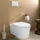 Hansgrohe LivaFine Toilette mit WC-Sitz Weiß