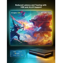 Govee AI Sync Box 2 Smart PC Beleuchtungsset 27-34" - LED-Panels
