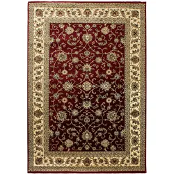 Teppich Orient Kurzflor klassisch Polypropylen Wohnzimmer Rot Rechteckig 240x340 | Kadima Design