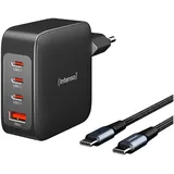 Intenso Power Adapter W140 SET 2x USB-C 1x USB-A inkl. Kabel