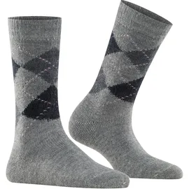 Burlington Whitby Damen Socken 1 Paar Grau 36-41