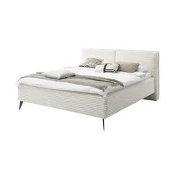 Polsterbettgestell flauschiger Mega-Cord Bezug Matera ¦ Maße (cm): B: 207 H: 107