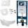 Geberit Wand-WC mit WC-Sitz Weiß