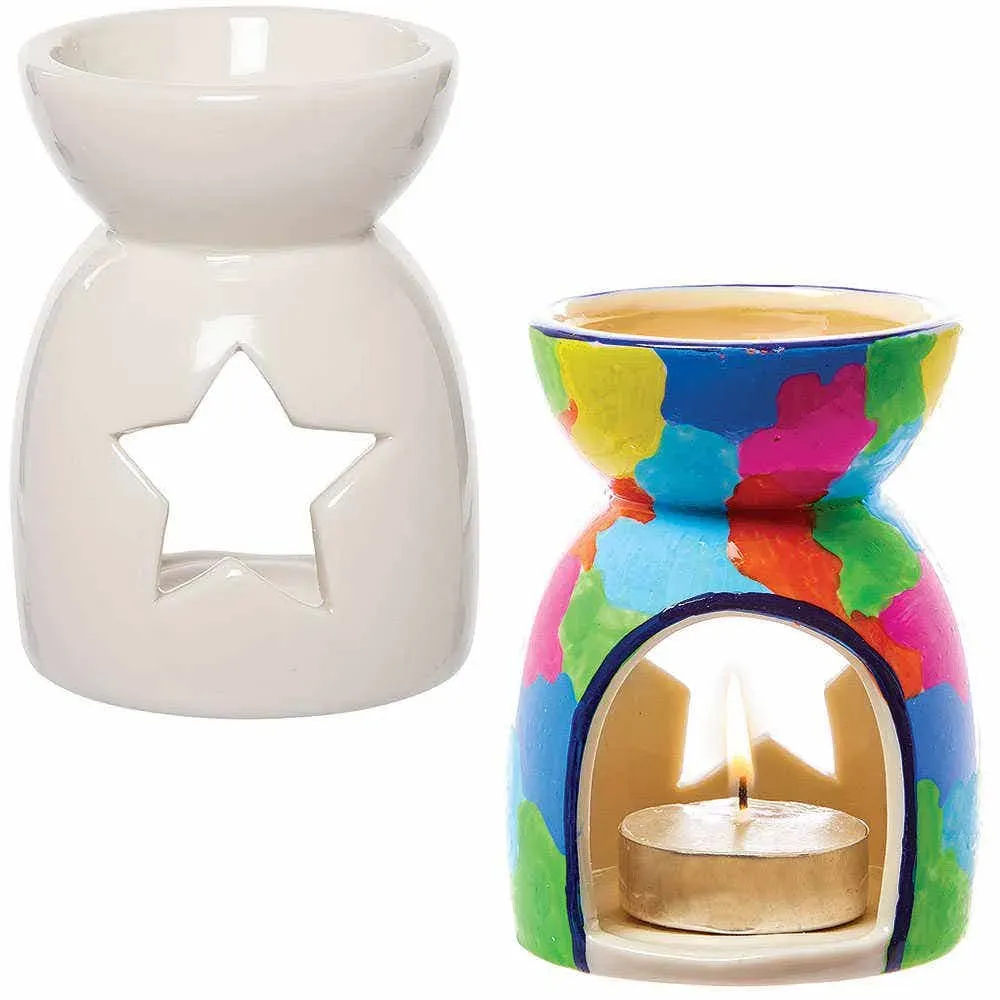 Duftlampe aus Porzellan (pro Set 2) Keramik & Porzellan