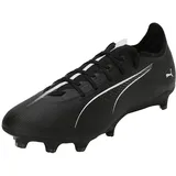 Puma Ultra 5 Match FG/AG Fußballschuhe - Black White, 40