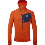 Mountain Equipment Eclipse Kapuzensweat Herren Dunkelorange/Rot XXL