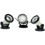HEISSNER Teich- und Gartenlicht 3er-led-set