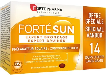 Forté Pharma Forte Sun Expert Bräunung Spezialangebot 56 Tabletten