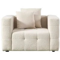 Home Deluxe Teddy Sessel COMO - Beige