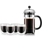 Bodum Chambord 1,0 l 8 Tassen Transparent