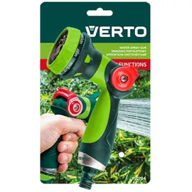 Verto Gartenbrause 8 Funktionen grün