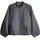 Someday Damen Jacke | NORIELLA Boxy Blousonjacke aus Satin Silver Moon, 38