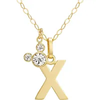 Disney Mickey Mouse Kinderkette C400340ZWLL-X Gelbgold
