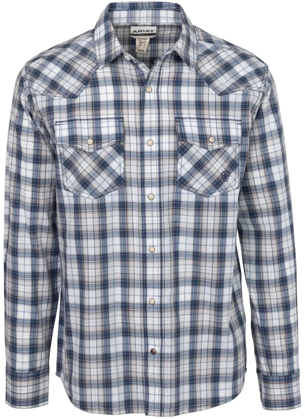 ARIAT Hemd Retro Long Sleeve navy M