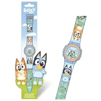 Bluey Life digitale Uhr Blau