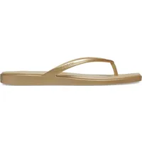 Crocs Herren Miami Metallic Flip Flip, Gold, 42/43 EU - 42/43 EU