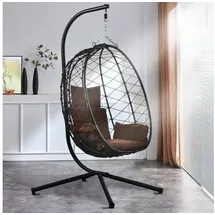 RAMROXX Hängesessel NEW XXL Schwarz/Braun