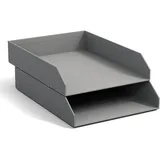Bigso Box of Sweden BIGSO Hakan Dokumentenablage Set 2 Stk. grau