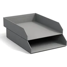 Bigso Box of Sweden BIGSO Hakan Dokumentenablage Set 2 Stk. grau