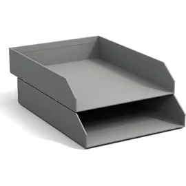 Bigso Box of Sweden BIGSO Hakan Dokumentenablage Set 2 Stk. grau