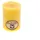 Kerzenfarm Hahn Bienenwachs Stumpenkerze 45x60 mm gelb