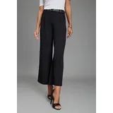 LAURA SCOTT Bundfaltenhose schwarz 42