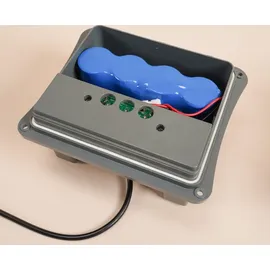 esotec Solar Teichbelüfter-SET 25/600 LiFePo4 Akku, Teichbelüftung Pumpe 101876