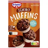 Dr. Oetker Muffins Schoko Extra saftig und mit Schokostückchen 335g