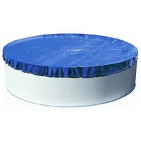 Evolution Abdeckplane Rund Blau mit Übermaß Sommer Winter Pool