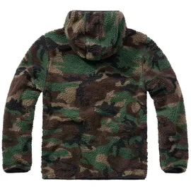 Brandit Textil Teddy Worker Jacke Woodland 4XL