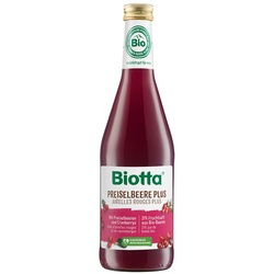 Biotta® BIO Preiselbeere Plus Saft 500 ml 500 ml Saft