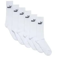 Puma Sportcrew Socken 6er Pack Weiß 43-46