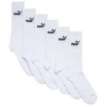 Puma Sportcrew Socken 6er Pack Weiß 43-46
