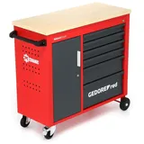 Gedore Werkstattwagen Stahl 988x431x935 mm rot/schwarz unbestückt