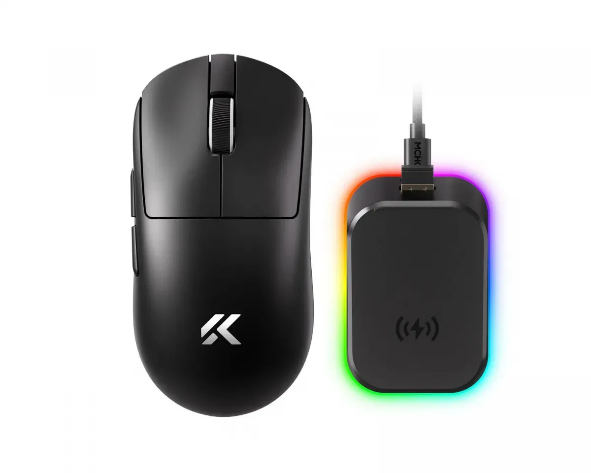 MCHOSE A7 V2 Ultra Plus Drahtlose Maus - Schwarz