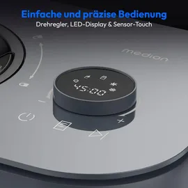 Medion Eismaschine Grau 1 l