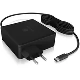 Icy Box Laptop-Ladegerät »Netzteil für Power Delivery 90 Watt, Type-C Anschluss«, schwarz