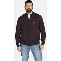 Charles Colby Strickjacke DUKE HAGANSON, Patch mit Jagdhund-Motiv blau