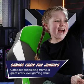 X Rocker Shadow 2.0 Gaming-Stuhl Grün PC