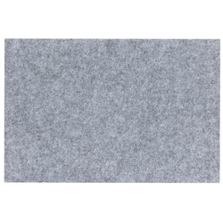 Tisch-Set Alia Filz hellgrau 45,0x30,0x0,4cm