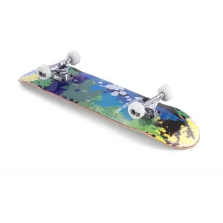 Enuff Skateboards Enuff Splat Skateboard, Unisex, Erwachsene Einheitsgröße Grün/Blau