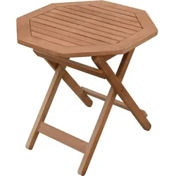Balkon Bistro Beistelltisch klappbar aus Eukalyptus Terrassen Holz Möbel