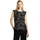 Tom Tailor Loose Fit Top mit Volants Schwarz M