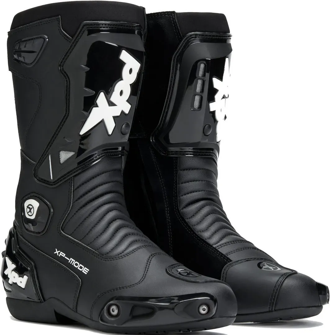 XPD XP-Mode Motorrad Stiefel, schwarz, Größe 39 für Männer