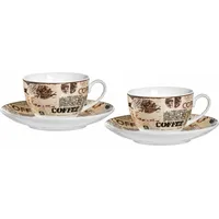 Ritzenhoff & Breker Cappuccino 'crema' 4er Satz
