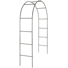 Tectake Rosenbogen 140 x 40 cm Grün