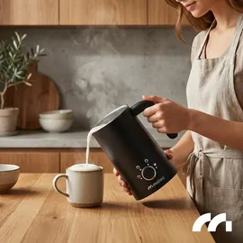 OEM Elektrischer Milchaufschäumer 4 in 1 schwarz