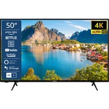 TELEFUNKEN XU50SN550S 50 Zoll Fernseher/Smart TV (4K Ultra HD, HDR, Triple-Tuner, Dolby Atmos) - Inkl. 6 Monate HD+ [2023], Schwarz